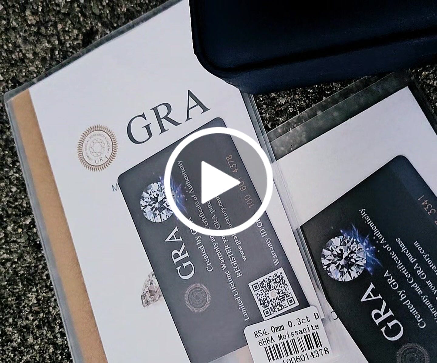 Customer video review of Moissanite Eye of Horus Necklace