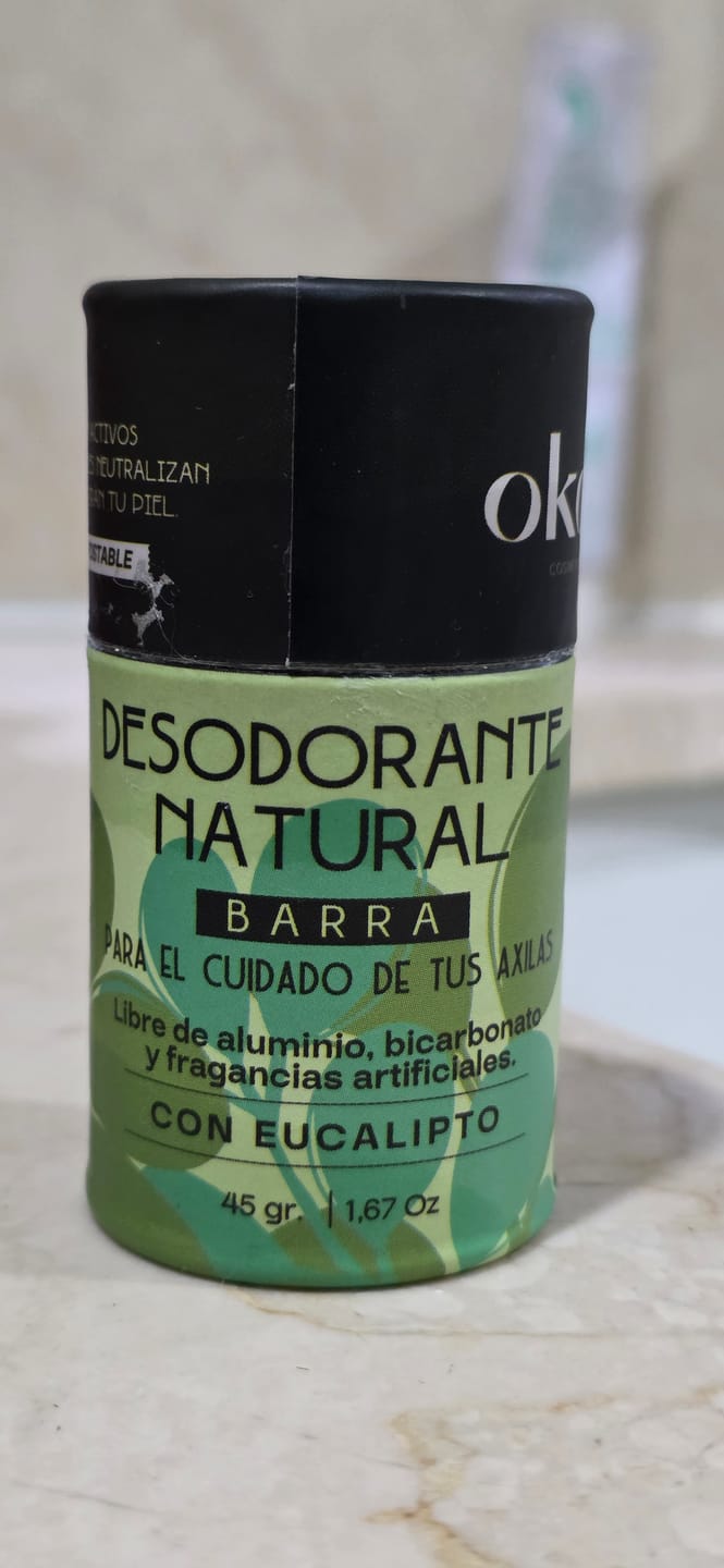 Customer photo review of Desodorante Natural