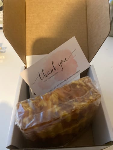 Customer photo review of Turmeric & Kojic Acid Soap with Exfoliating Scrub