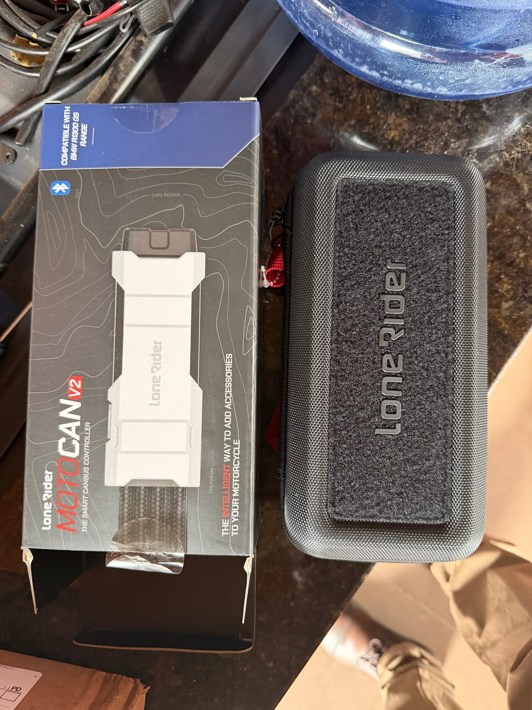 Customer photo review of MotoCAN V2 – Motorcycle Accessories Manager
