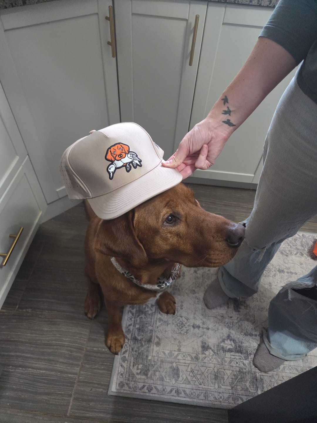 Customer photo review of Wingman Hat