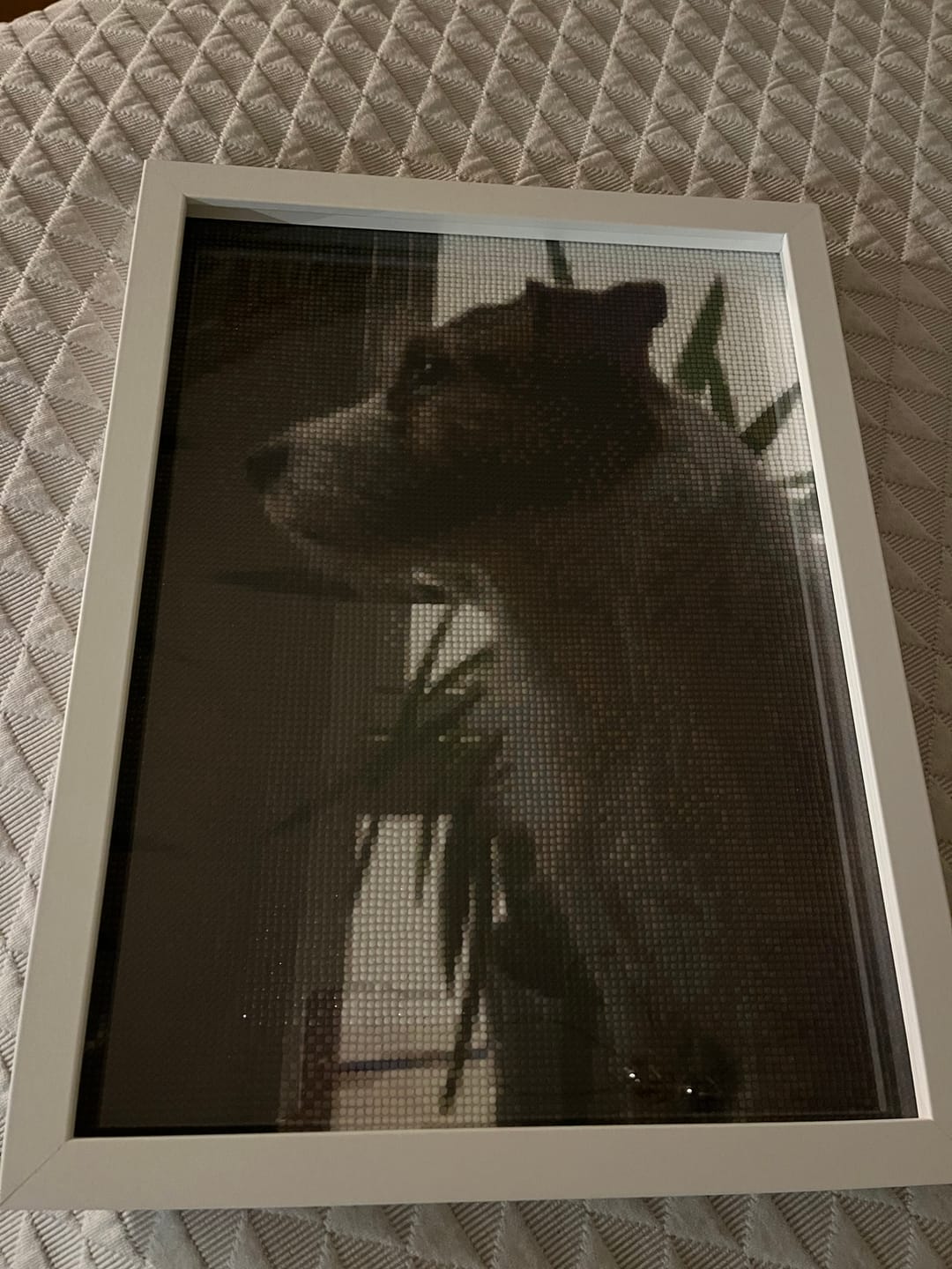 Customer photo review of Eget Foto Diamond Painting