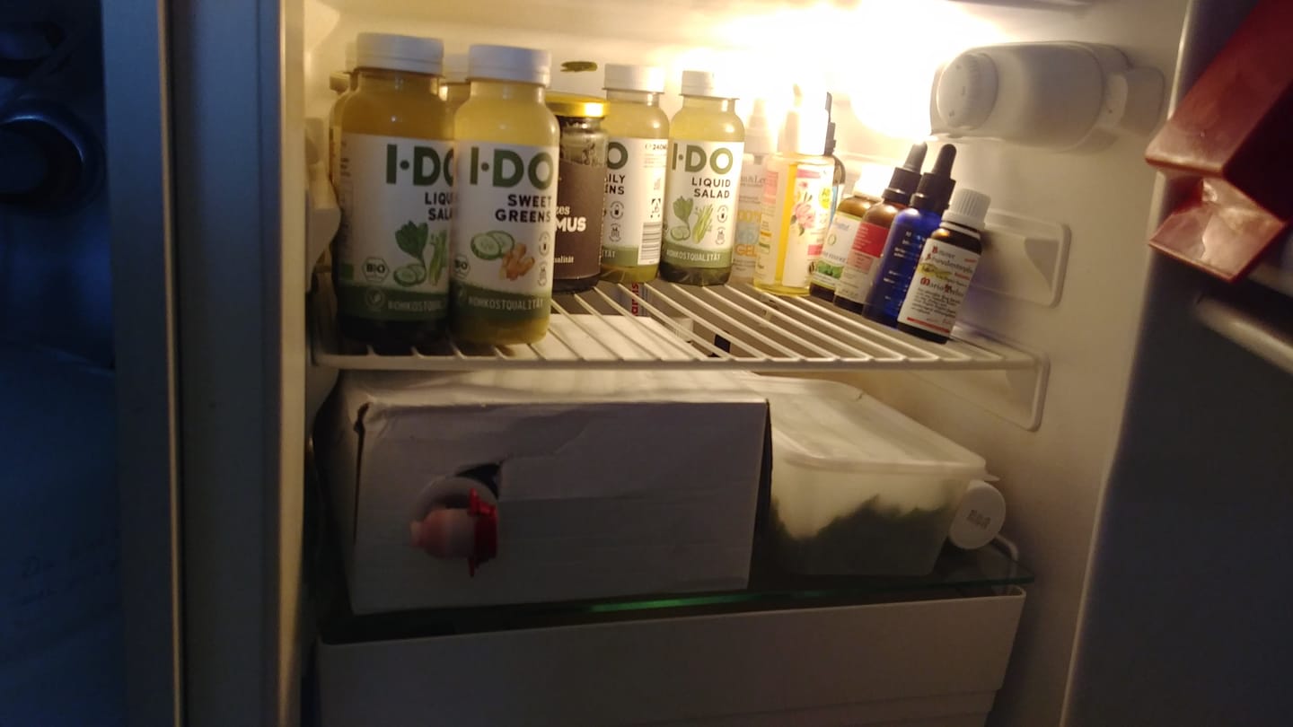 Customer photo review of Granatapfelsaft · Bag-in-Box - 3L