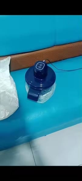 Customer photo review of Electric Garlic Peeler Machine