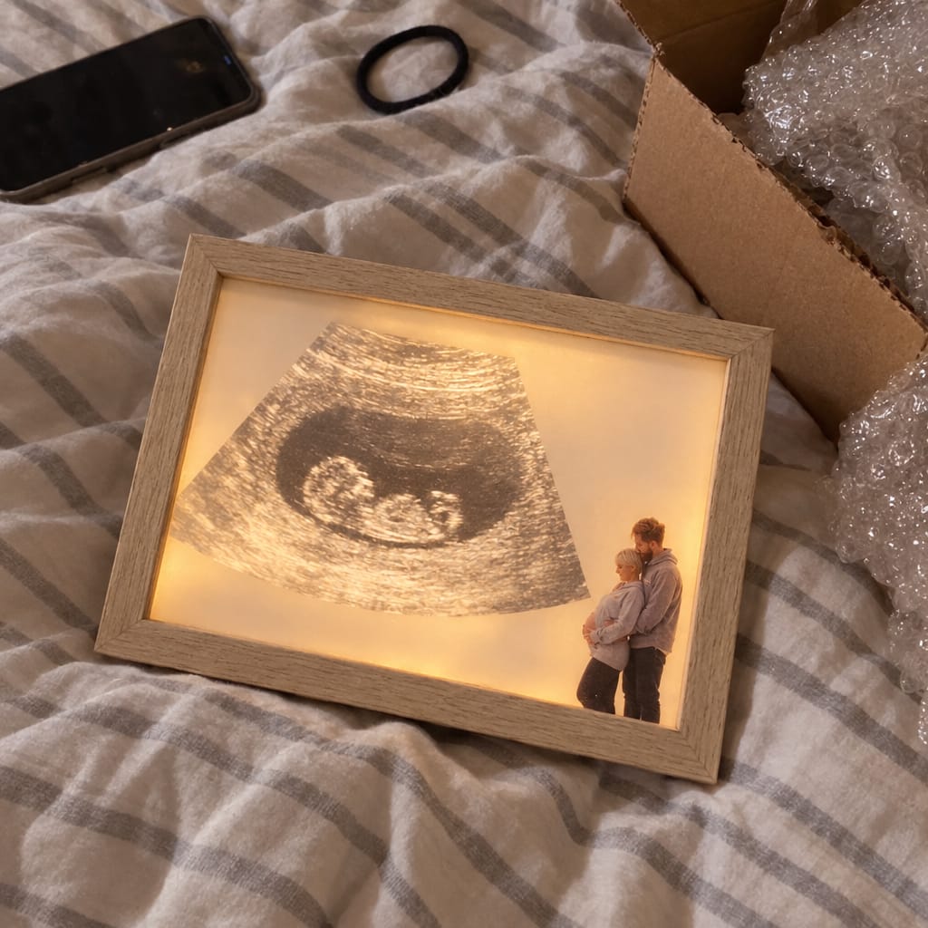 Customer photo review of Custom Ultrasound Light Frame
