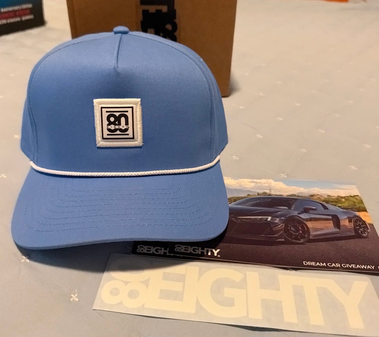 Customer photo review of 80Eighty® Blue Rope Hat