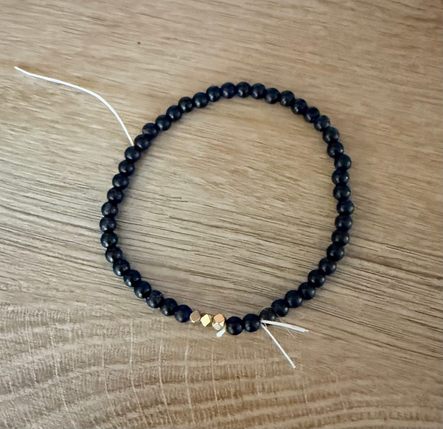 Customer photo review of Obsidian Armband