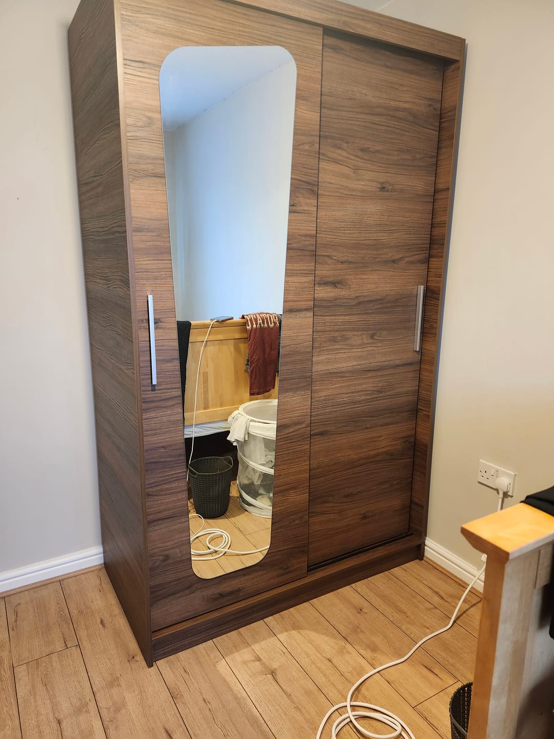 Customer photo review of Moka Sliding Door Wardrobe 120cm