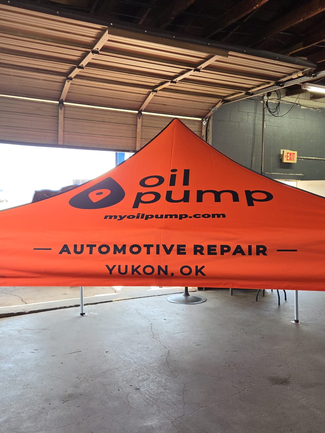 Customer photo review of 10' Tent Canopy Only (Dye Sublimation)