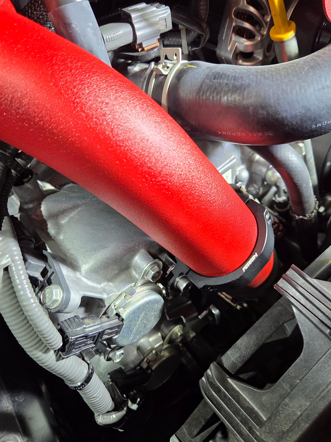 Customer photo review of Charge Pipe Bracket for 2015-2026 WRX, Outback XT, Wilderness, Legacy XT, Ascent