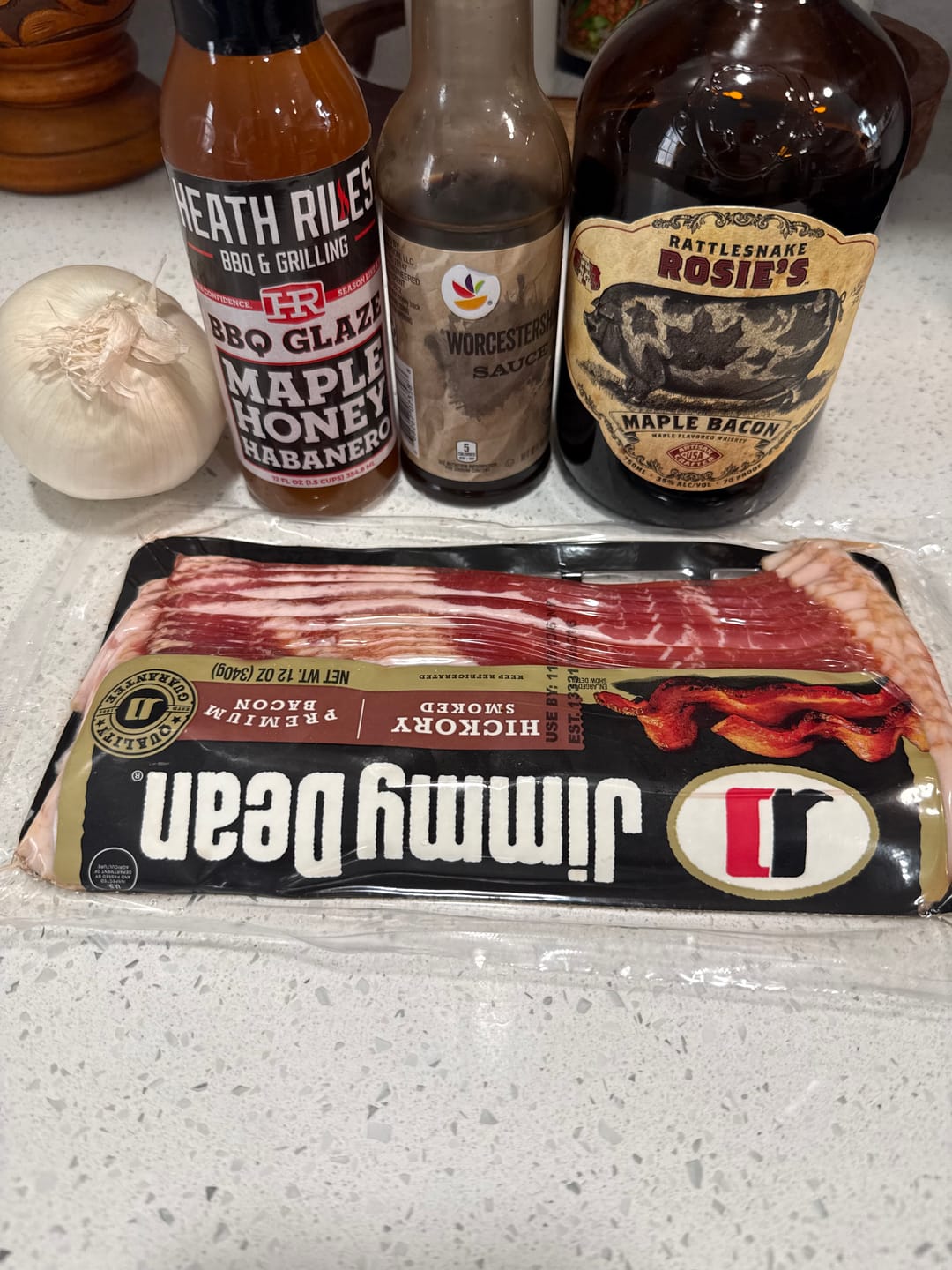 Customer photo review of Heath Riles BBQ Glazes - 6 pack