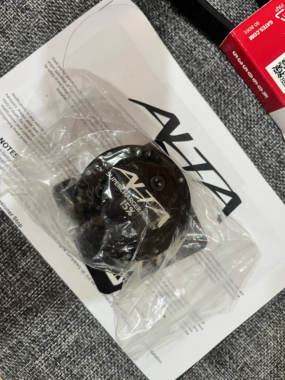 Customer photo review of Supercharger Pulley