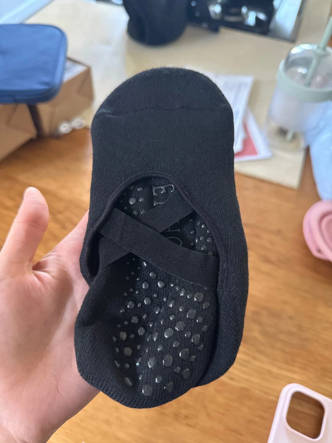 Customer photo review of PILÉA® - Grip Socks