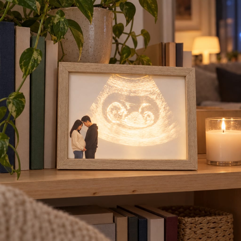 Customer photo review of Custom Ultrasound Light Frame