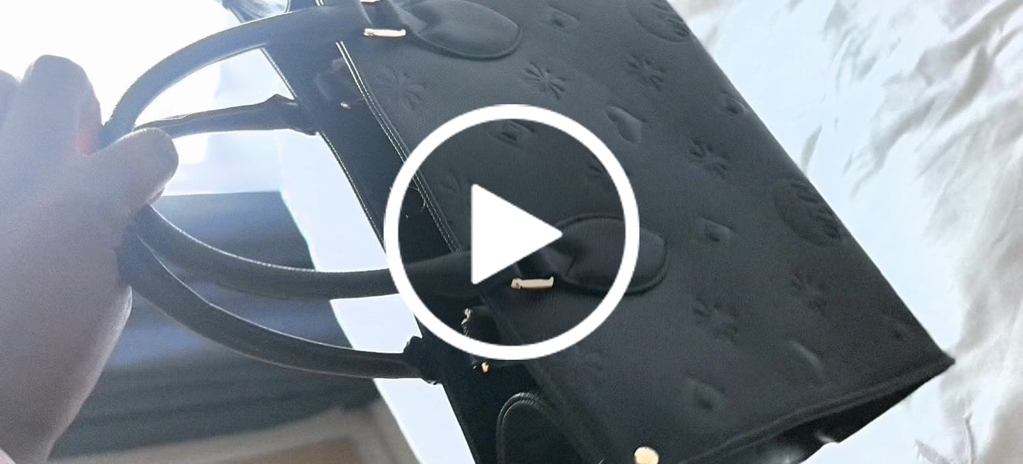 Customer video review of The Carryall Icon Tote