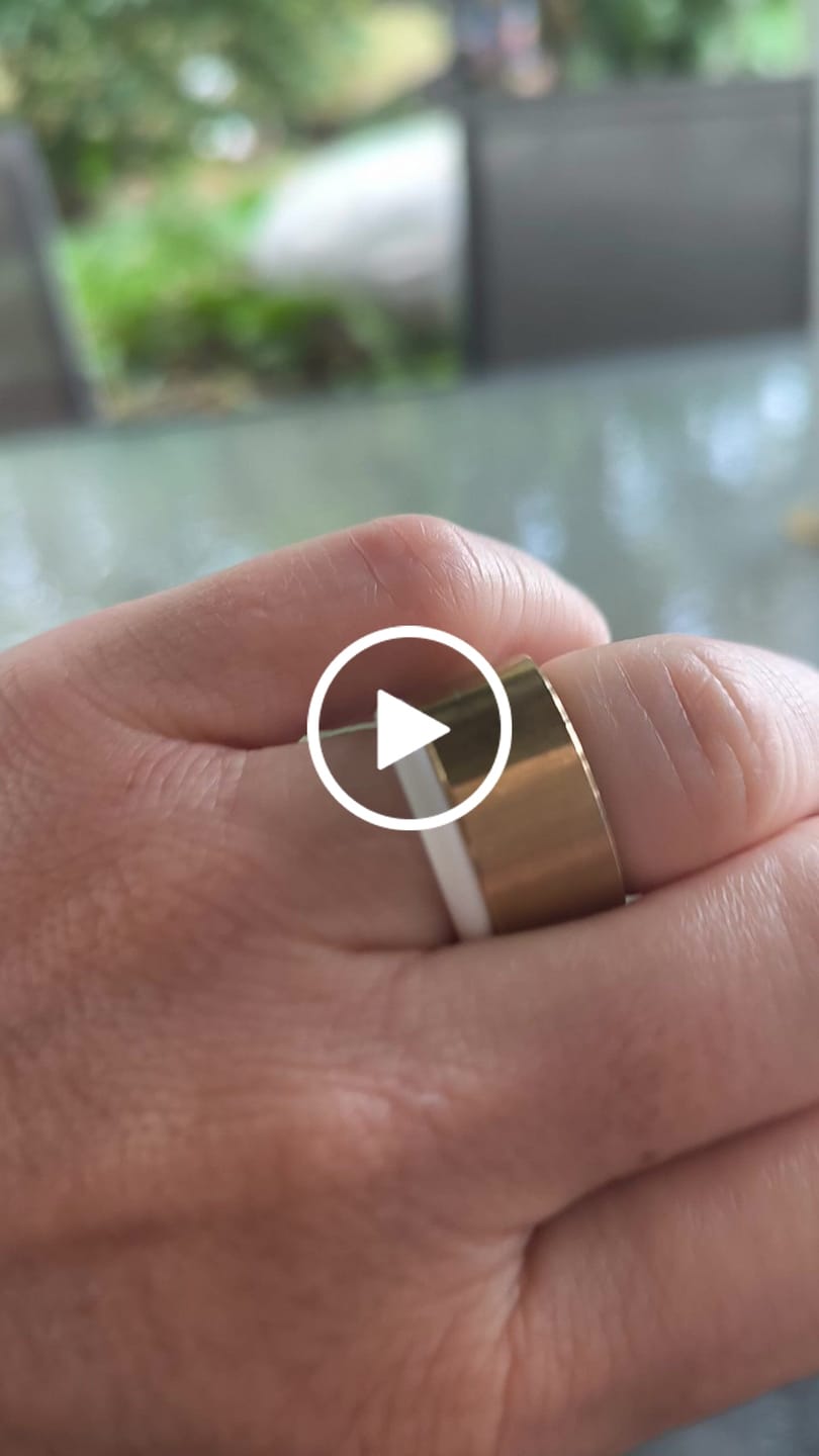 Customer video review of The Florence - Women's Silicone Ring