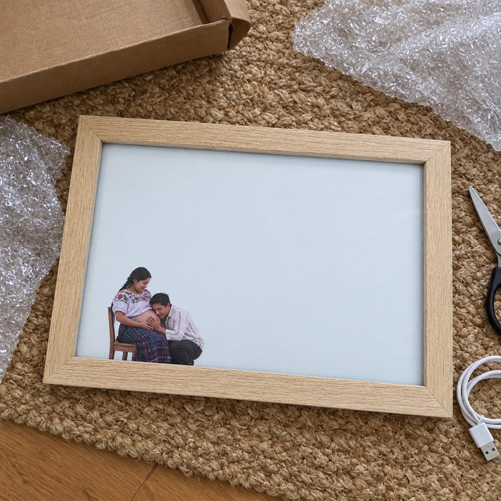 Customer photo review of Custom Ultrasound Light Frame