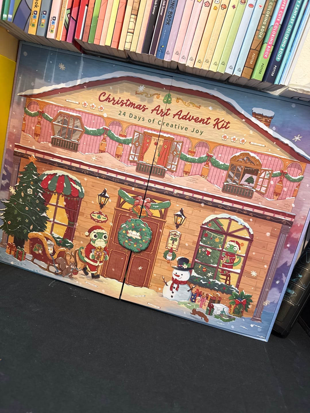 Customer photo review of Ohuhu Christmas Advent Calendar 2026, 24 Days Countdown Gift Kit
