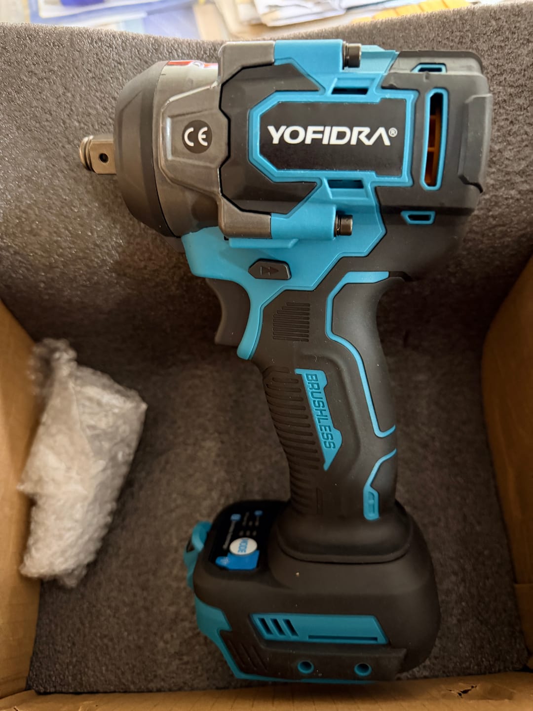 Customer photo review of YOFIDRA 1/2" 1000N·m Brushless Impact Wrench - Compatible with Makita 18V Batteries
