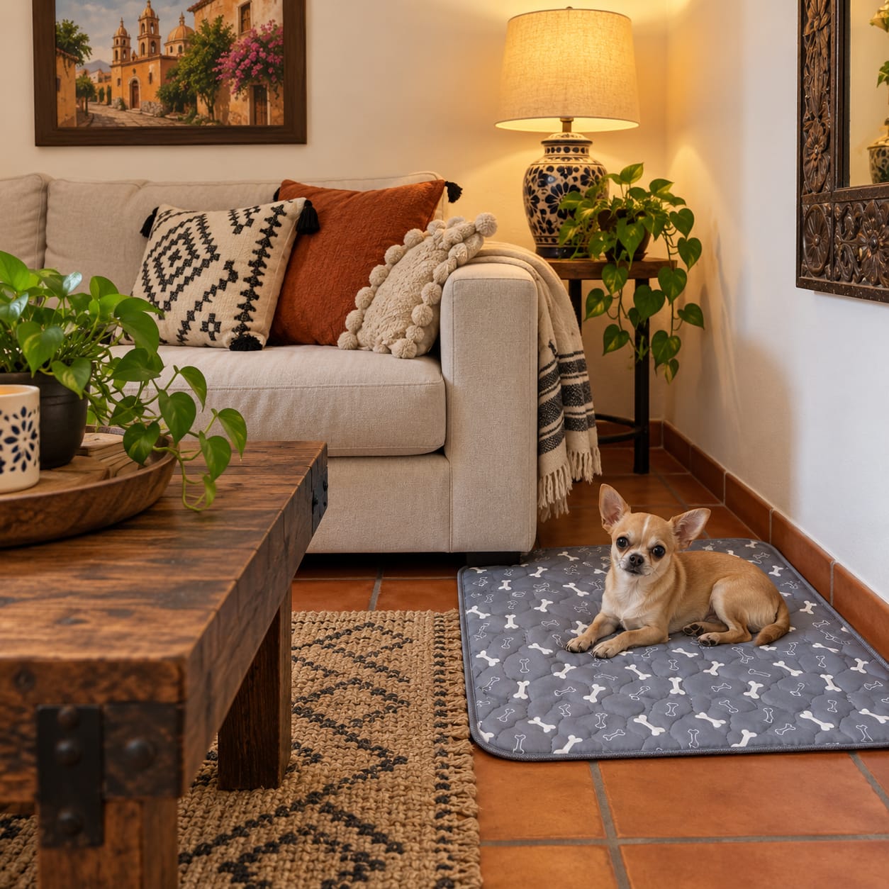 Customer photo review of PawSpot™ — El último tapete para pipí que comprarás