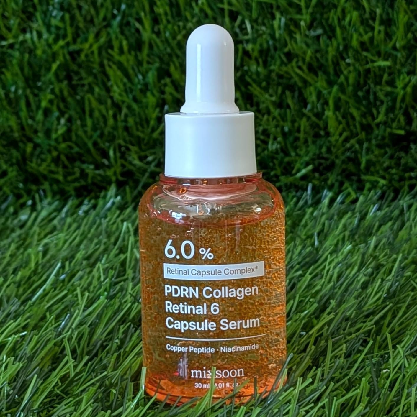 Customer photo review of PDRN Collagen Retinal 6 Capsule Serum