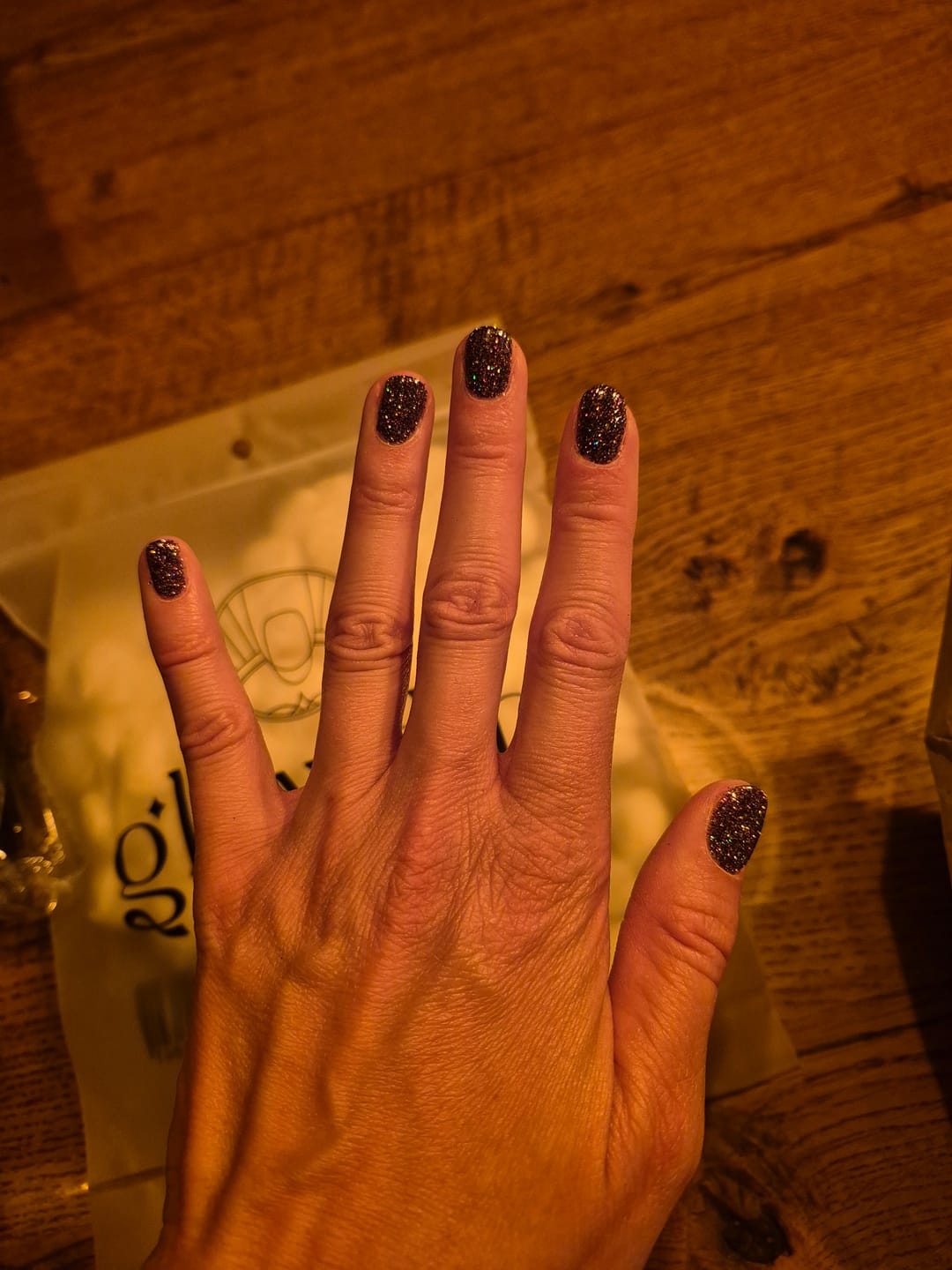 Customer photo review of Glowdip Alles-in-één Manicure Set