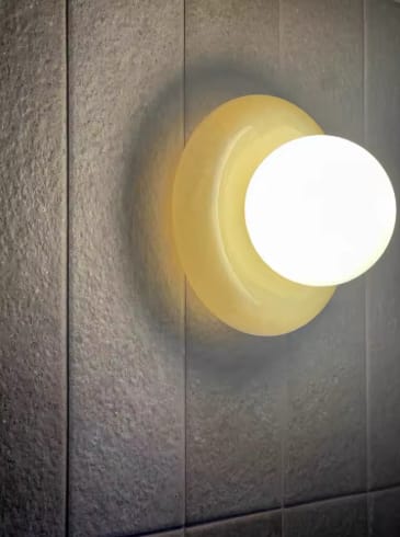 Customer photo review of Rosso | Marble Wall Lamp