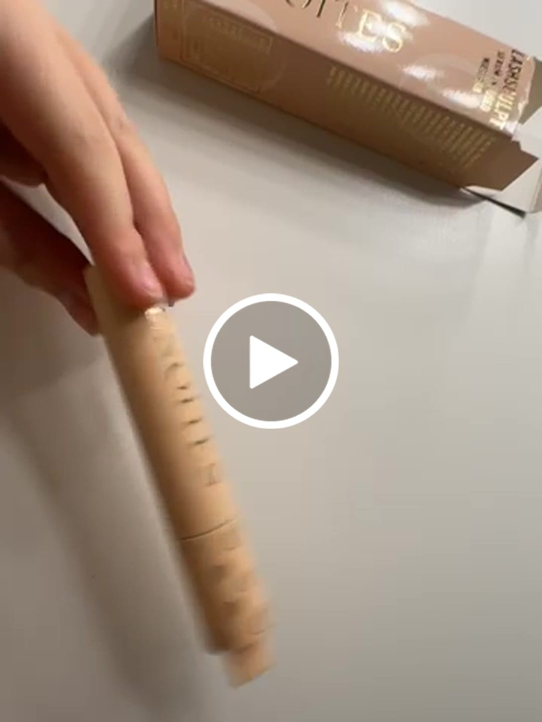 Customer video review of LashSculpt Serum Infused Mascara