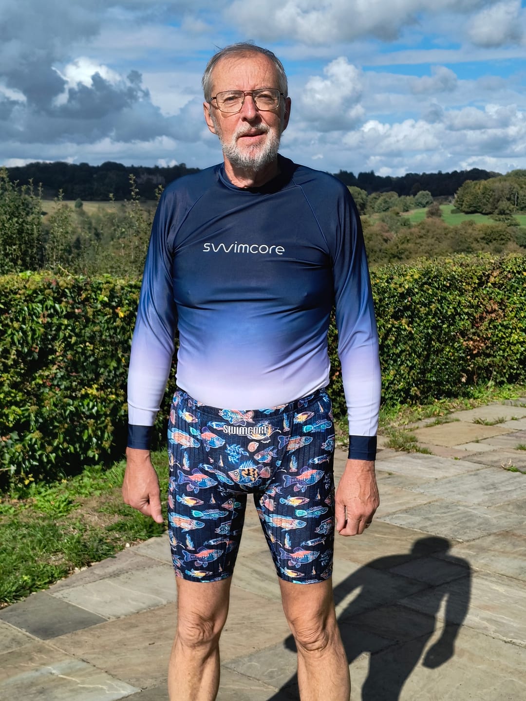 Customer photo review of Men Jammer Swimwear | Swimcore Athletic Men's Swimwear