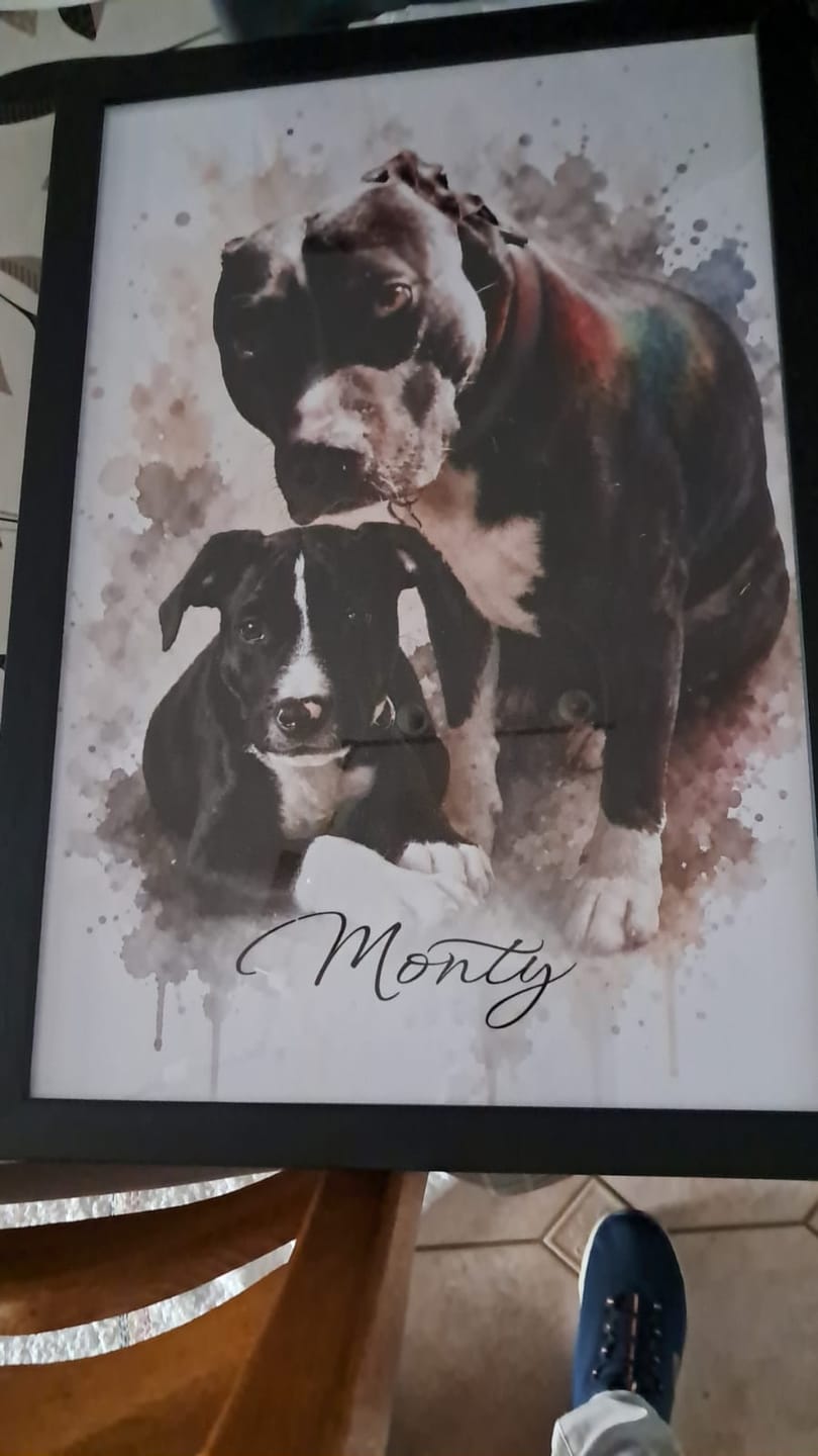 Customer photo review of Euer Foto als Kunstwerk – mit Live-Vorschau, als Poster oder Leinwand