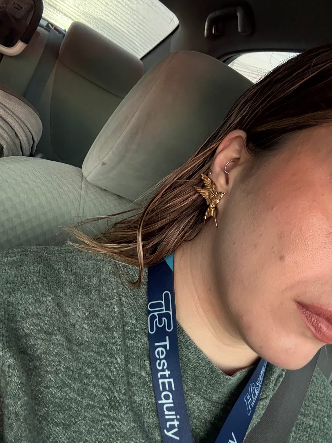 Customer photo review of Aretes Birdie