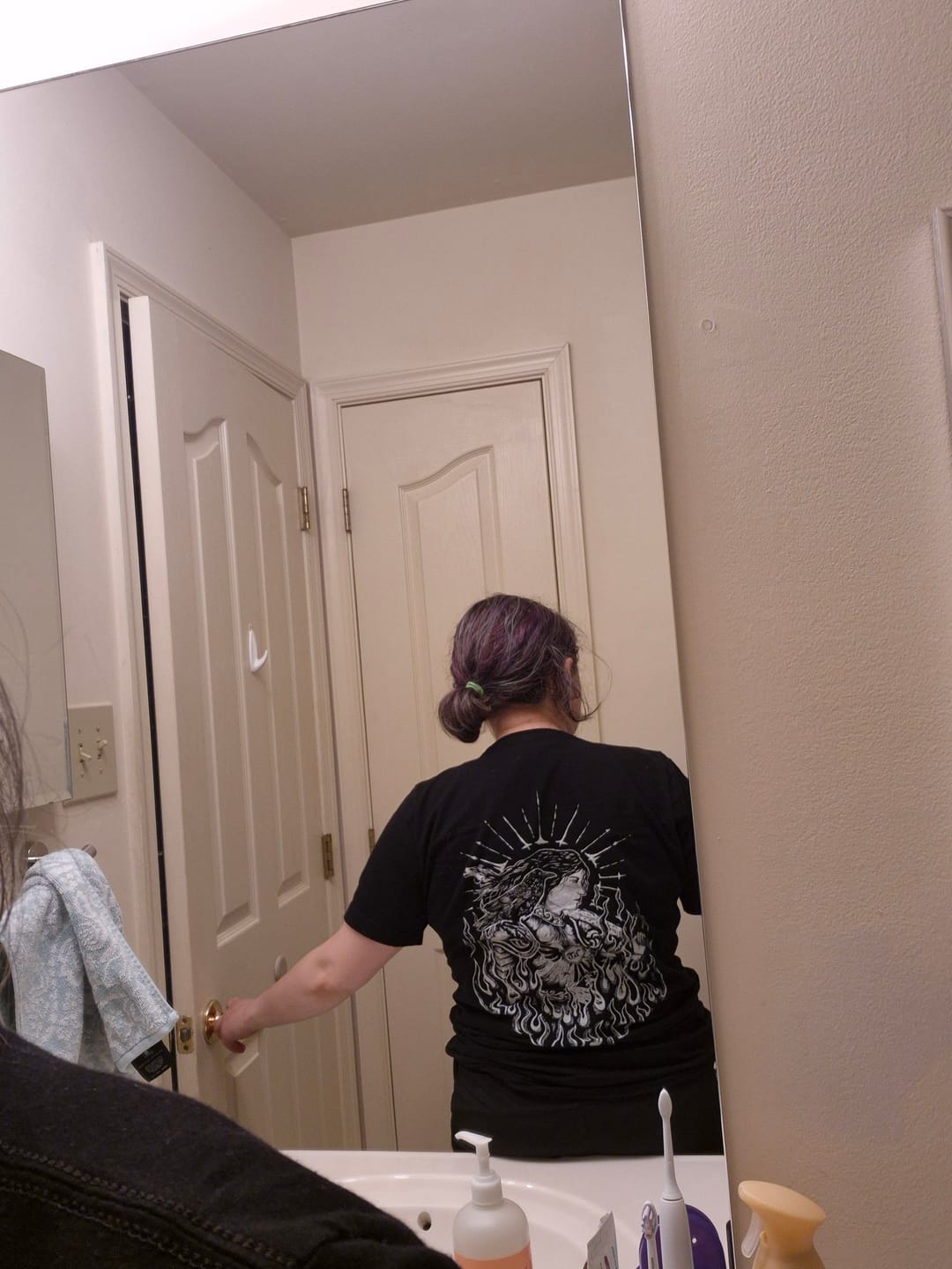 Customer photo review of Crow Paladin Tee