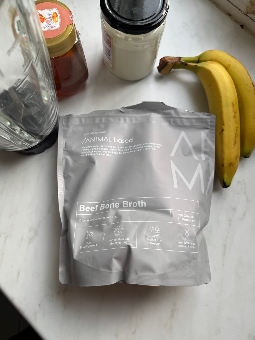 Customer photo review of Knochenbrühe Pulver 500g