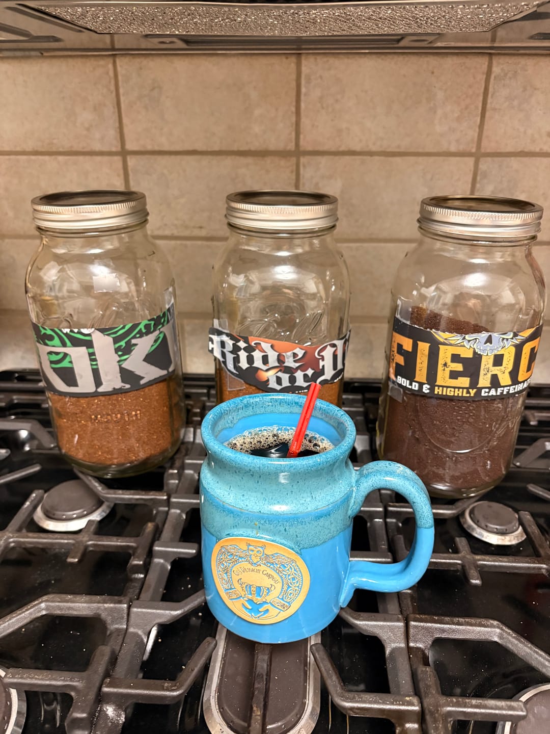 Customer photo review of Fierce™ - Highly Caffeinated Dark Roast