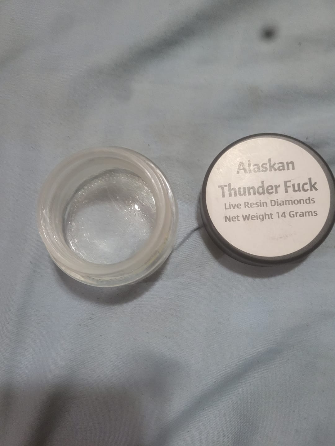 Customer photo review of Alaskan Thunder Fuck | Live Resin Diamonds