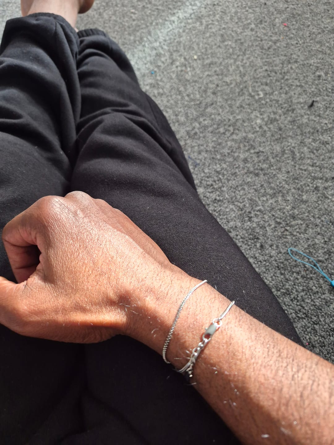 Customer photo review of Minimal Bracelet Stack