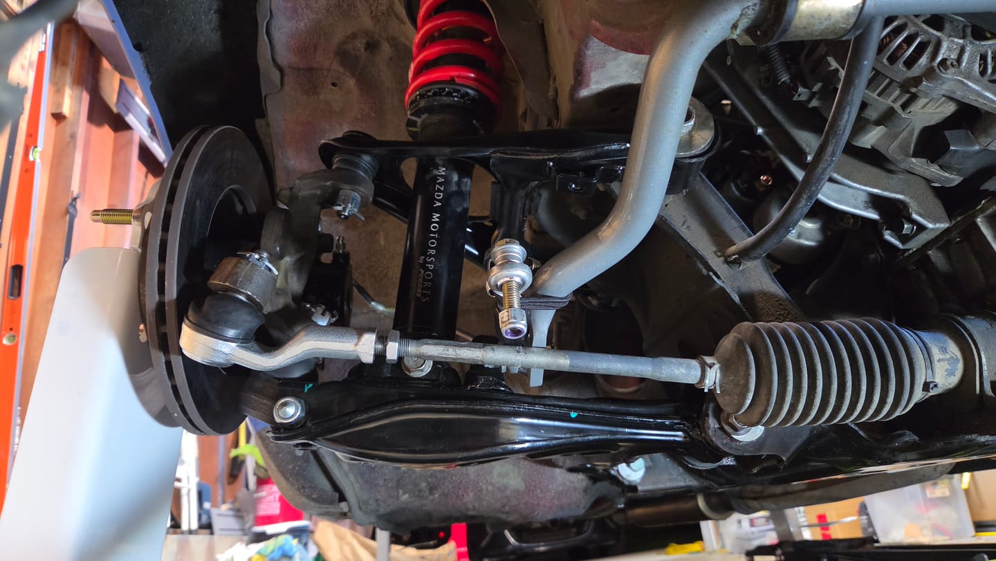 Customer photo review of Circuit Sports USA R Package Tie Rod Ends - MAZDA MIATA MX5 NA/NB 1990-2005