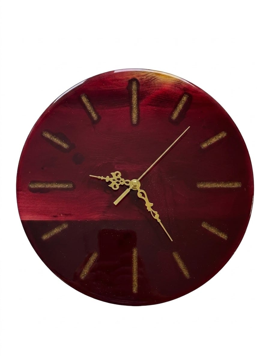 Customer photo review of 12" Circle + Clock Dials Style 2 Acrylic Router Template