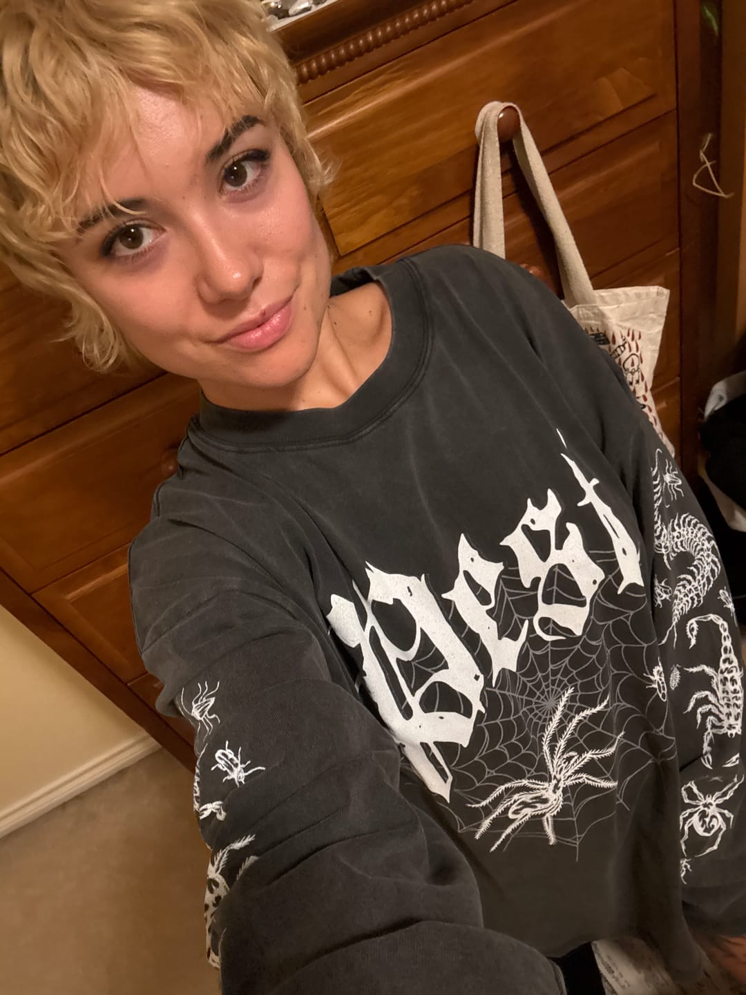 Customer photo review of Pest Oversized Long Sleeve