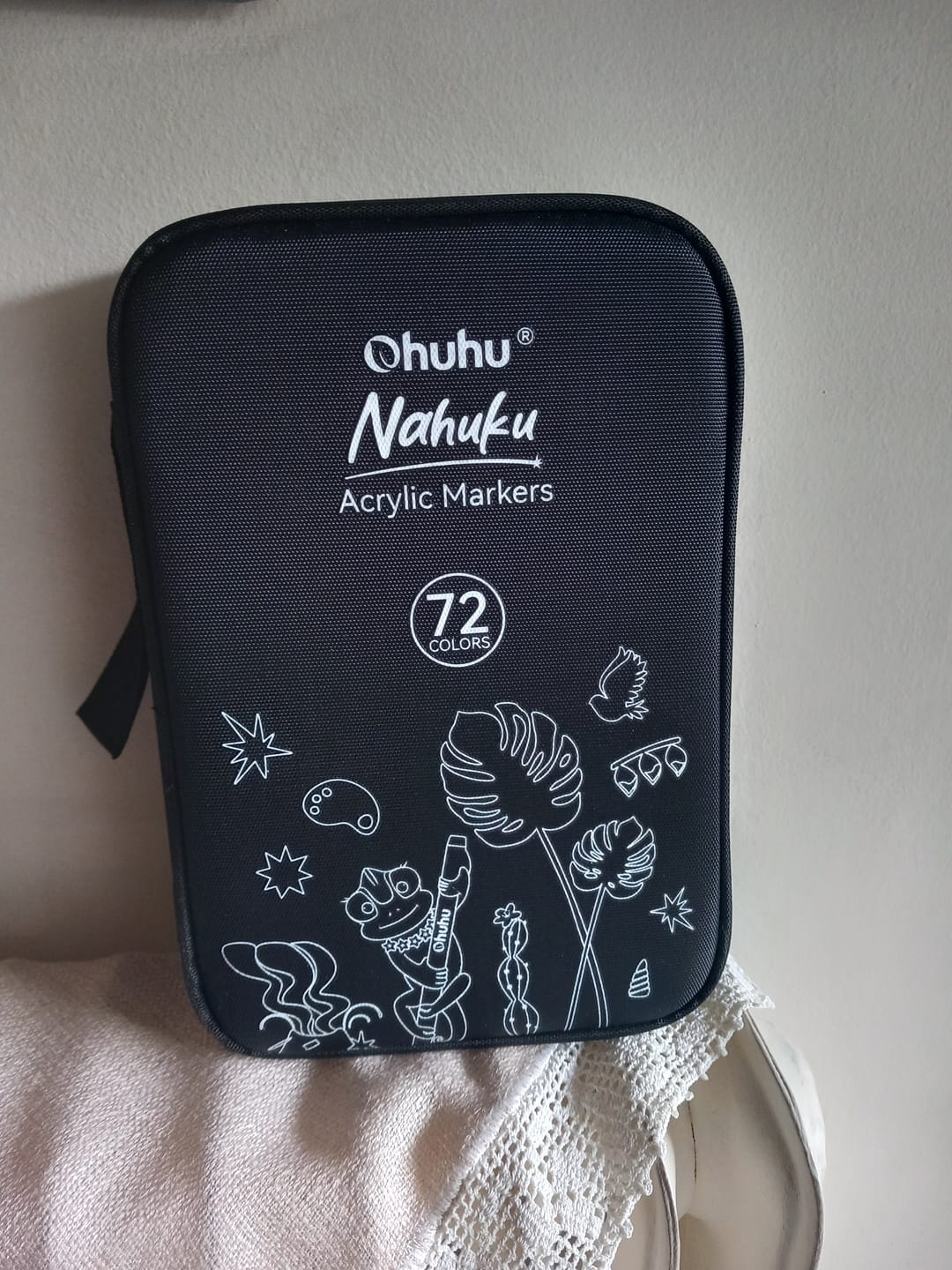 Customer photo review of Ohuhu Nahuku Direct-ink Acrylic Markers