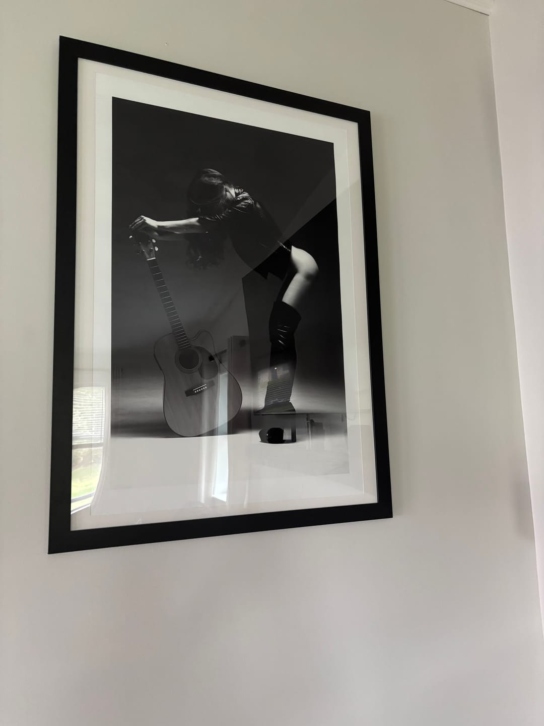 Customer photo review of Leather and Strings Poster