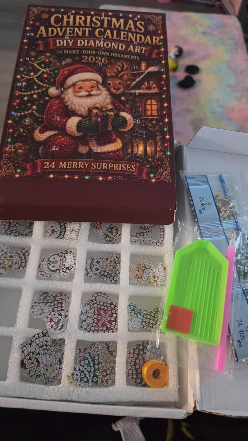 Customer photo review of Jingle Gem — Make Christmas More Magical, One Gem at a Time