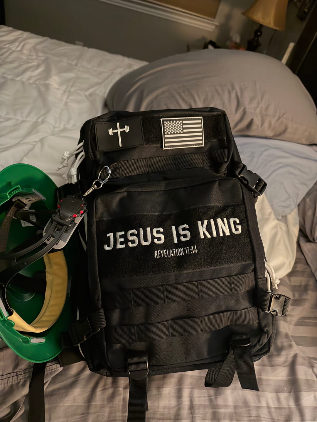 Customer photo review of HolStrength 45L Tactical Backpack