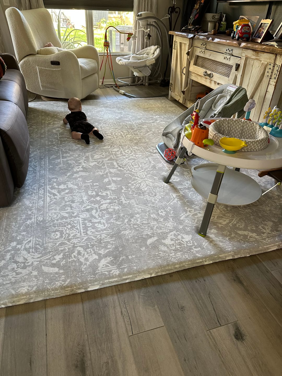 Customer photo review of Designer Relax Mat - 1.4" Thick Foam Base