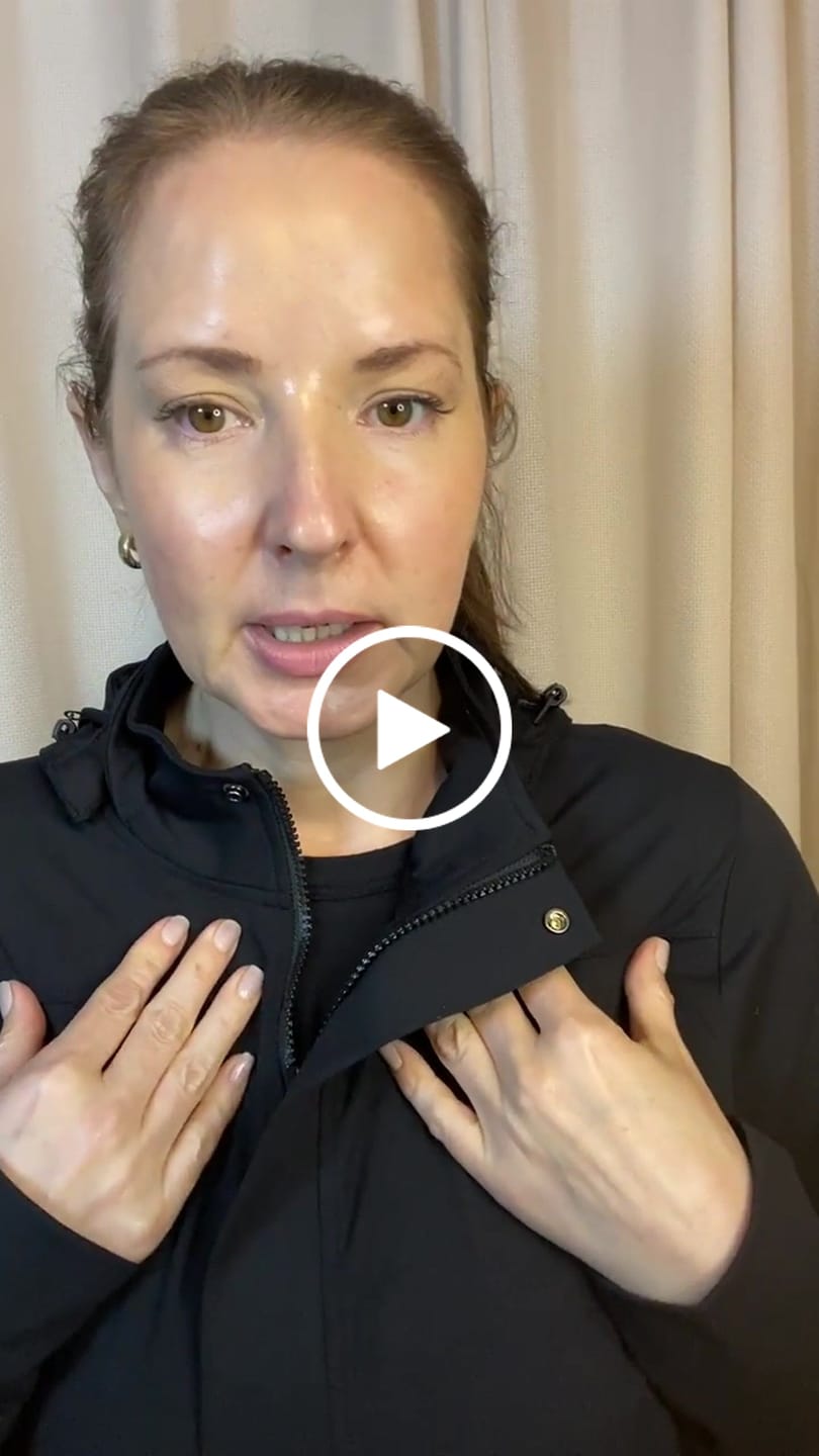Customer video review of Madison Long Jacket