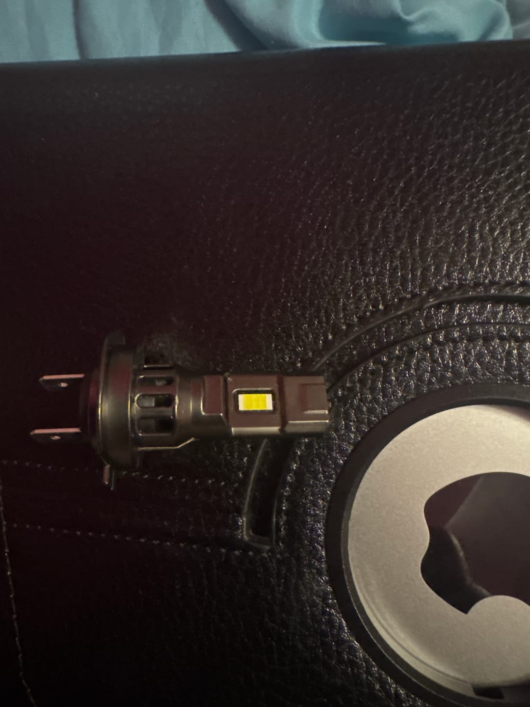 Customer photo review of Compact H7 LED Headlight Bulbs