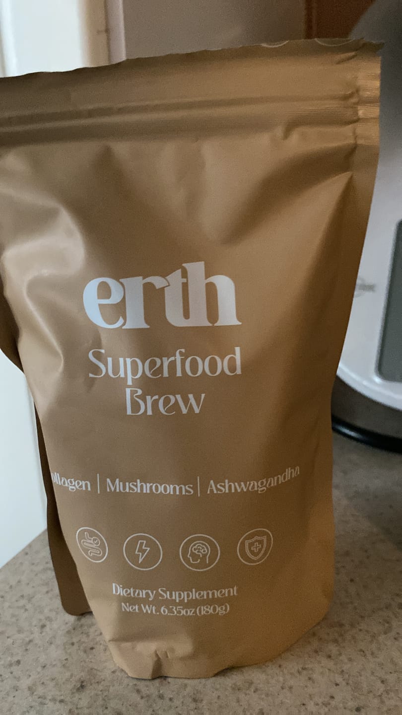 Customer photo review of Superfood Brew + FREE Starter Kit
