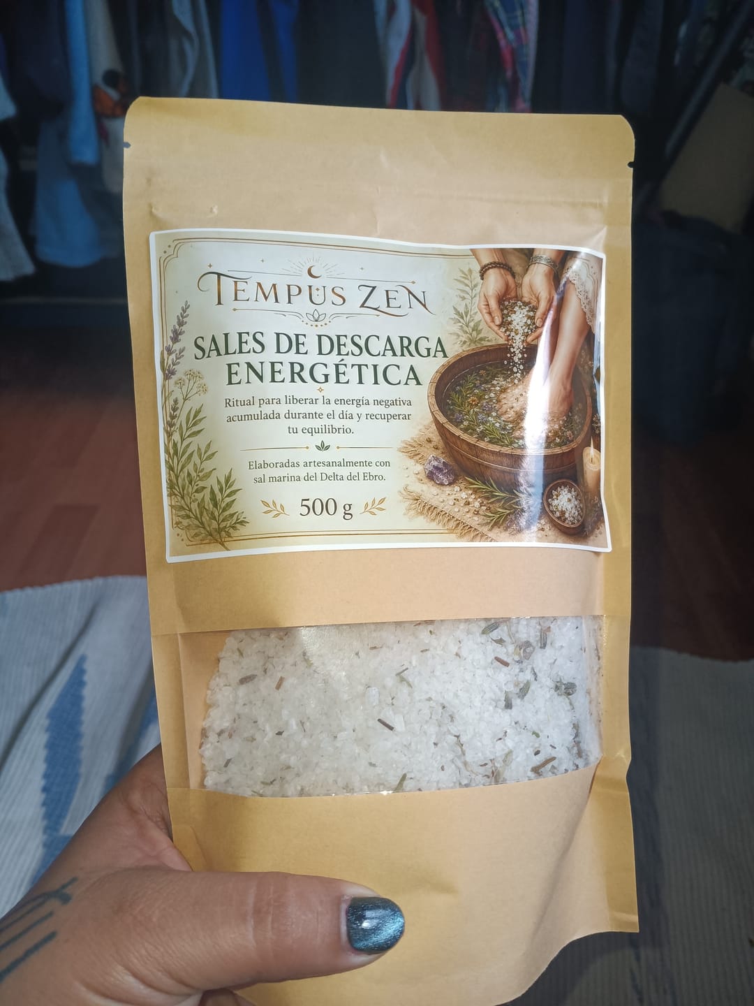 Customer photo review of Sales de Descarga Energética || Limpieza de Energías Negativas