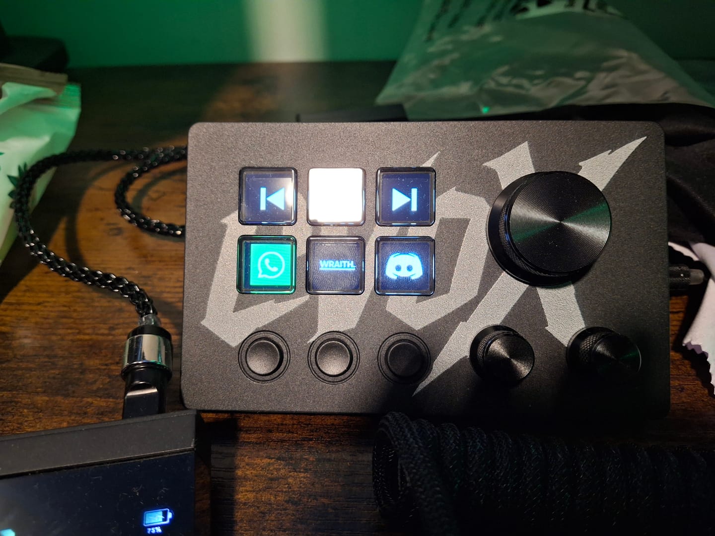 Customer photo review of Wraith evoX Stream Deck