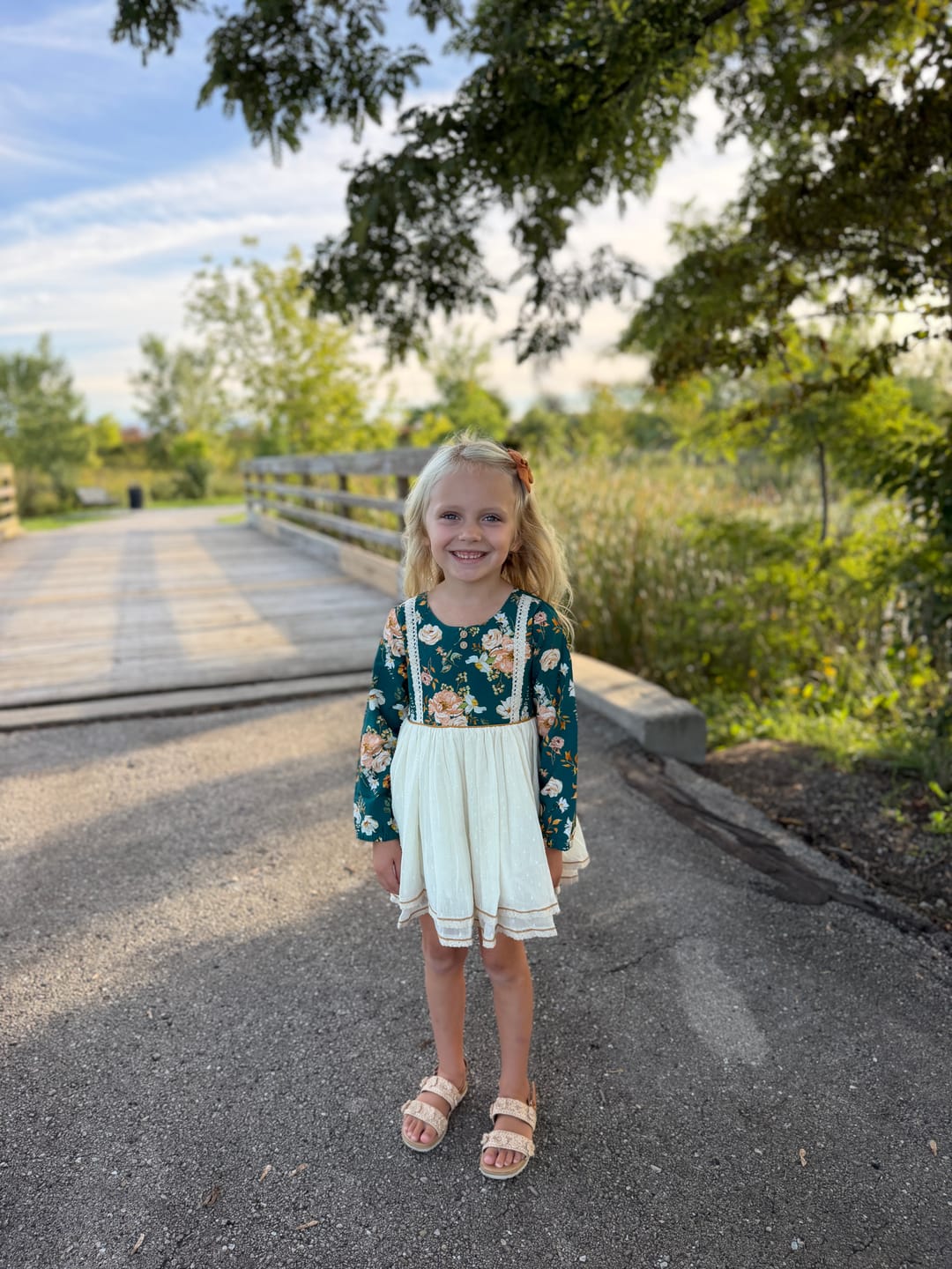 Customer photo review of Atlee's Secret Garden Emery Tunic Set or Dress